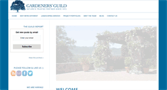 Desktop Screenshot of gardenersguild.com